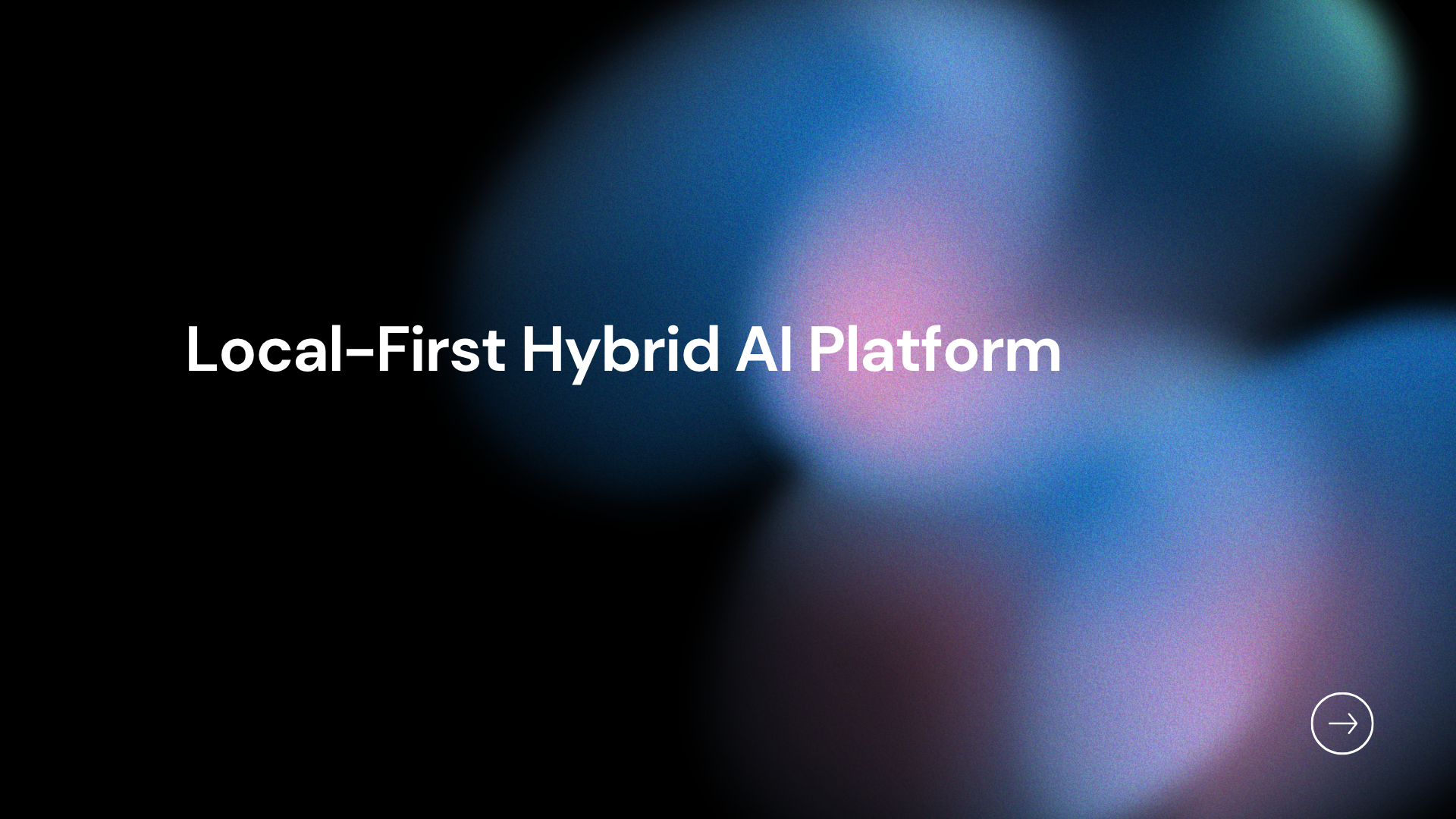 Local-First Hybrid AI Platform